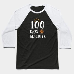 100 Days of School Baseball T-Shirt